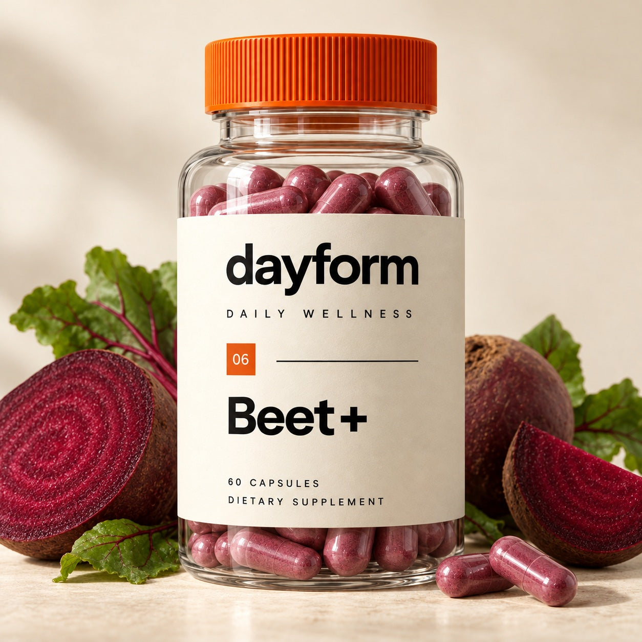 Dayform Beet+ packaging concept